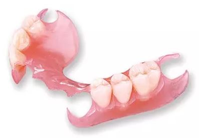 Valplast partial dentures are non-metal